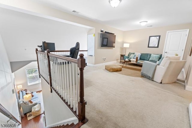6 Elston Ct, Wanaque Boro, NJ 07420 - living room with carpet flooring and baseboards