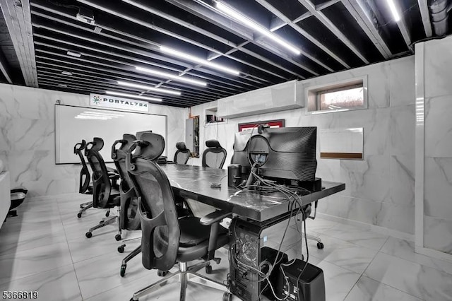 85 Francisco Ave, Little Falls Twp, NJ 07424 - office space featuring marble look tiles