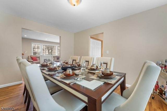 357 Minute Arms Rd, Union Twp, NJ 07083 - dining space featuring wood finished floors and baseboards