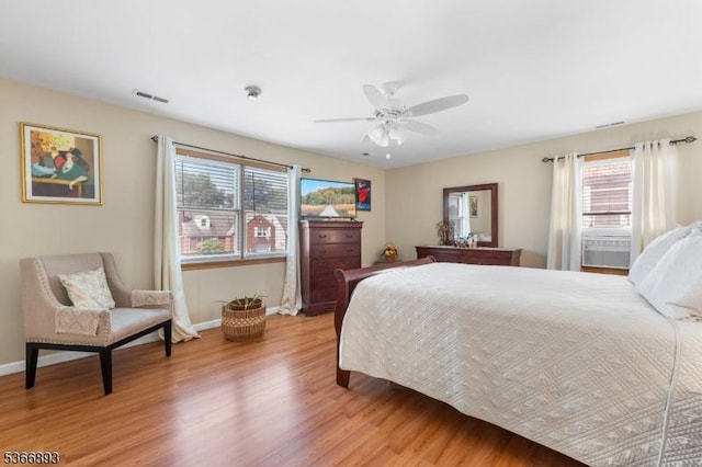 357 Minute Arms Rd, Union Twp, NJ 07083 - bedroom featuring light wood-style flooring and a ceiling fan