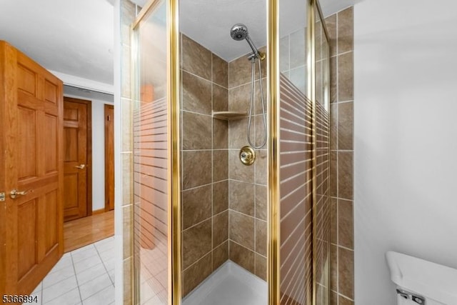 11 Hillcrest Blvd, Warren Twp, NJ 07059 - full bath featuring a shower stall and tile patterned floors