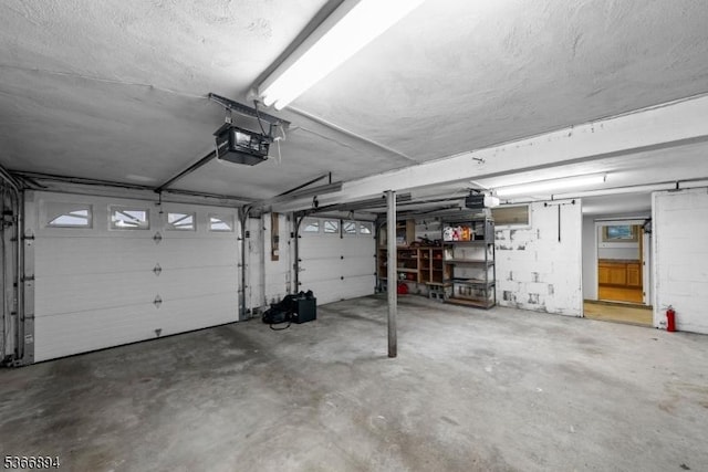 11 Hillcrest Blvd, Warren Twp, NJ 07059 - garage featuring a garage door opener
