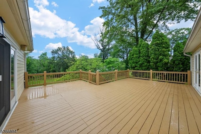 11 Hillcrest Blvd, Warren Twp, NJ 07059 - view of wooden deck