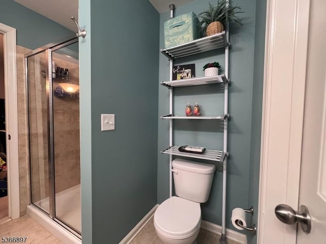 108 Creekside Way, Burlington Twp, NJ 08016 - full bathroom featuring a stall shower and toilet