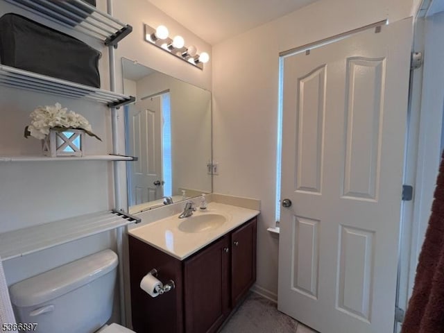 108 Creekside Way, Burlington Twp, NJ 08016 - half bathroom featuring vanity and toilet