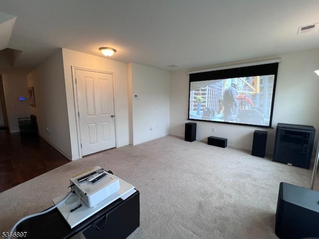 108 Creekside Way, Burlington Twp, NJ 08016 - view of carpeted home theater