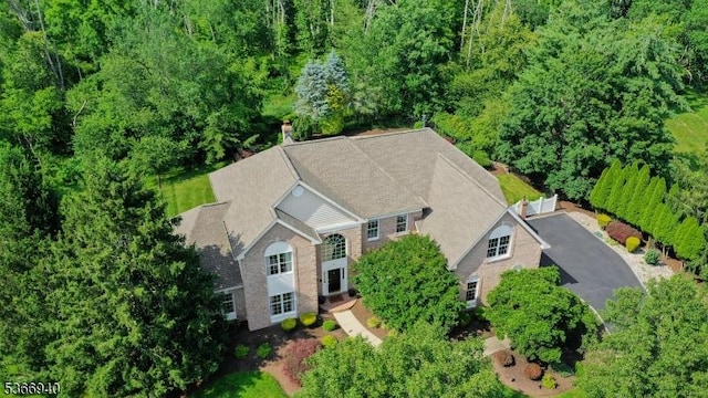 24 Montfort Dr, Montgomery Twp, NJ 08502 - view from above of property
