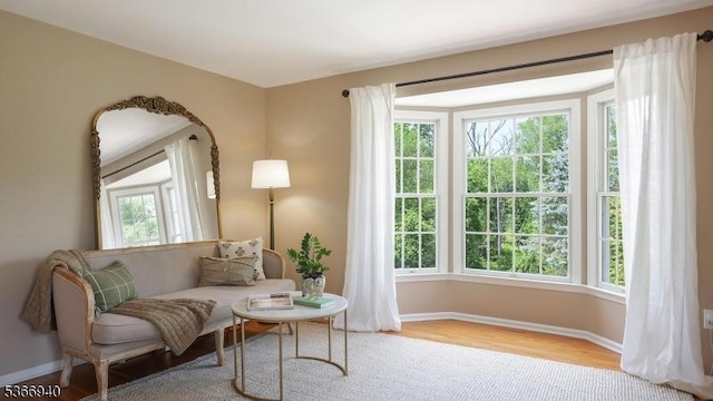 24 Montfort Dr, Montgomery Twp, NJ 08502 - sitting room featuring wood finished floors and baseboards