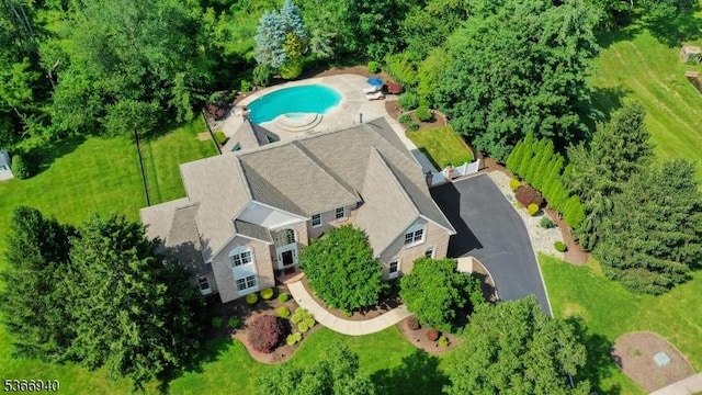 24 Montfort Dr, Montgomery Twp, NJ 08502 - view of subject property with a pool area