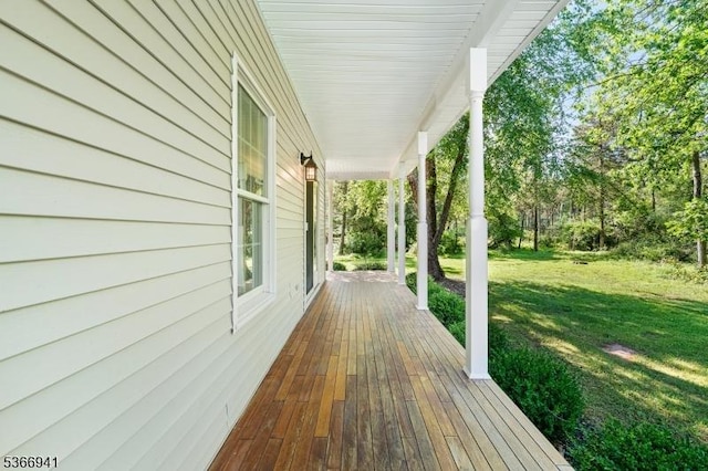 21 Partridge Rd, Readington Twp, NJ 08822 - wooden porch with a lawn