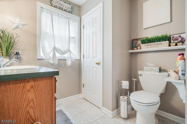 28 Old Beaver Run Rd, Lafayette Twp, NJ 07848 - bathroom featuring vanity and tile patterned flooring