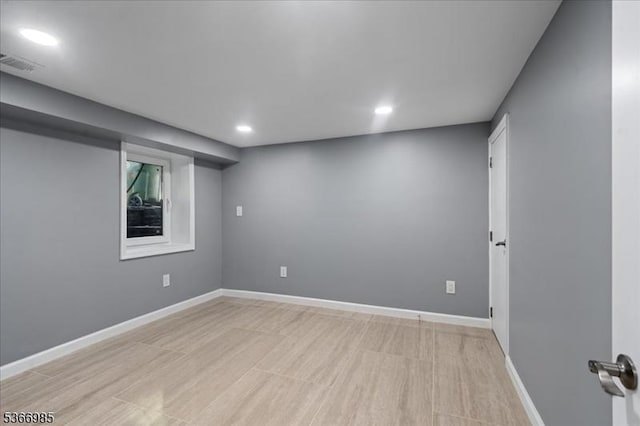 204 Christopher St, Hackettstown Town, NJ 07840 - empty room with recessed lighting and baseboards