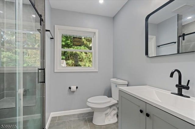 204 Christopher St, Hackettstown Town, NJ 07840 - full bath with vanity and a shower stall