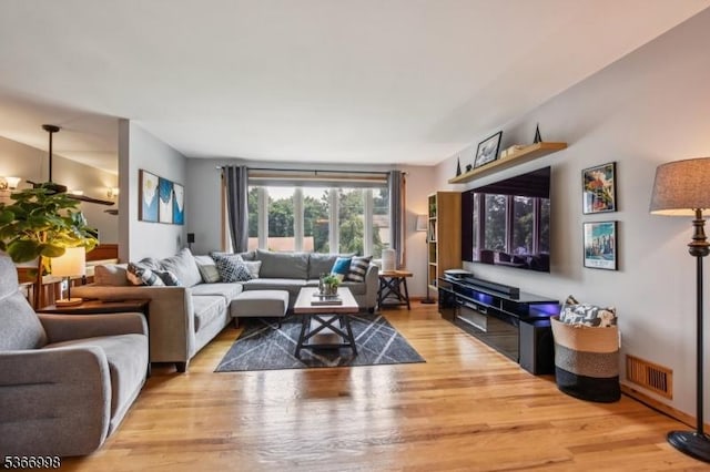 23 Midway Ct, Rockaway Twp, NJ 07866 - living area featuring wood finished floors