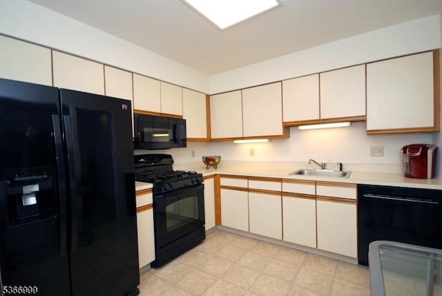 25 Watchung Trl, Branchburg Twp, NJ 08876 - kitchen featuring black appliances, light countertops, and light floors