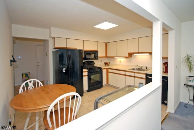 25 Watchung Trl, Branchburg Twp, NJ 08876 - kitchen featuring black appliances and light countertops