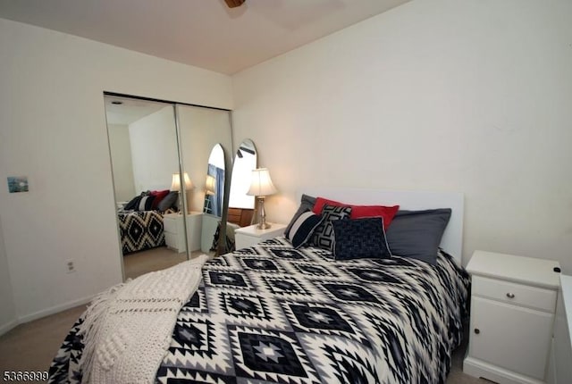 25 Watchung Trl, Branchburg Twp, NJ 08876 - carpeted bedroom featuring a closet and baseboards