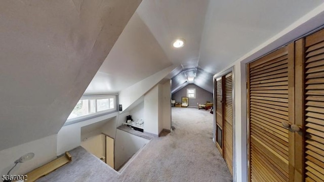 979 Lorraine Ave, Union Twp, NJ 07083 - additional living space featuring lofted ceiling, carpet flooring, and healthy amount of natural light