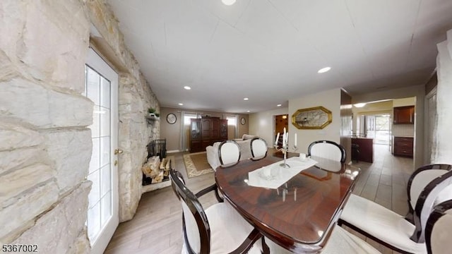 979 Lorraine Ave, Union Twp, NJ 07083 - dining area with light wood-style floors