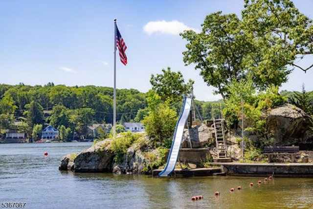 4 Bear Pond Trl, Hopatcong Boro, NJ 07821 - water view featuring stairs