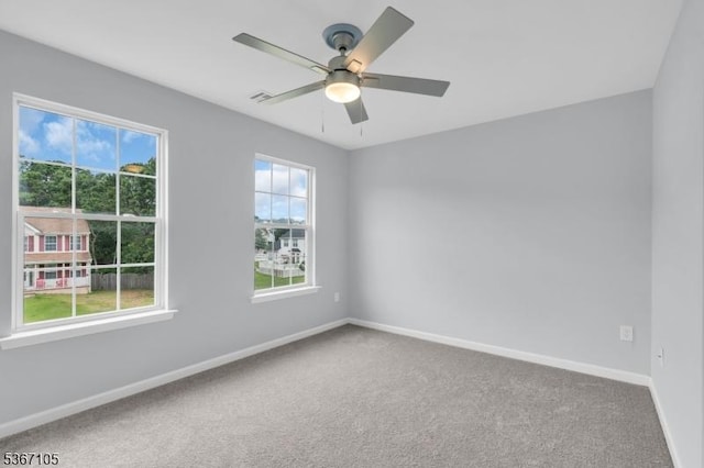 3 Whisper Way, Barnegat Twp, NJ 08005 - empty room featuring carpet floors and a ceiling fan