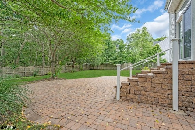 3 Whisper Way, Barnegat Twp, NJ 08005 - fenced backyard with a patio
