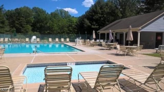 73 Pinehurst Dr, Washington Twp, NJ 07882 - community pool with a patio