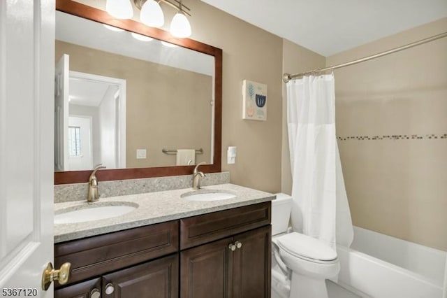 51 Carlisle Rd, Bernards Twp, NJ 07920 - bathroom featuring double vanity and shower / tub combo