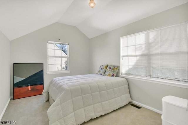 51 Carlisle Rd, Bernards Twp, NJ 07920 - bedroom featuring carpet and lofted ceiling
