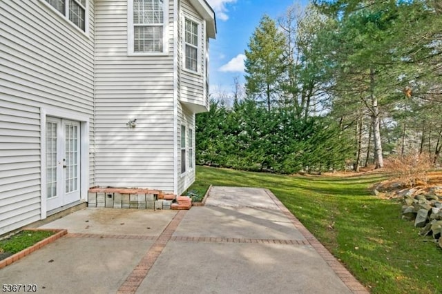 51 Carlisle Rd, Bernards Twp, NJ 07920 - view of patio with french doors