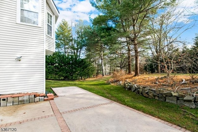 51 Carlisle Rd, Bernards Twp, NJ 07920 - view of grassy yard with a patio area