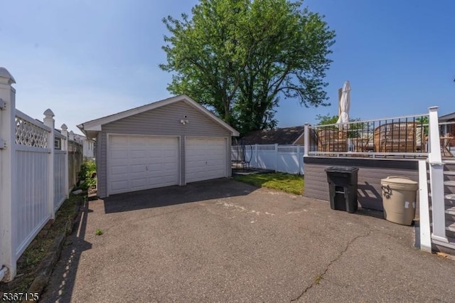 1697 Van Ness Ter, Union Twp, NJ 07083 - view of detached garage
