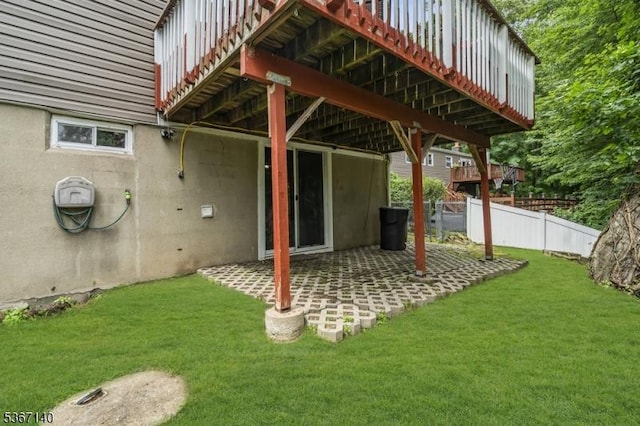 32 Mountain Heights Dr, Byram Twp, NJ 07871 - rear view of house featuring a patio