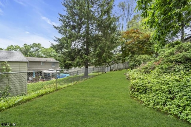 32 Mountain Heights Dr, Byram Twp, NJ 07871 - view of yard