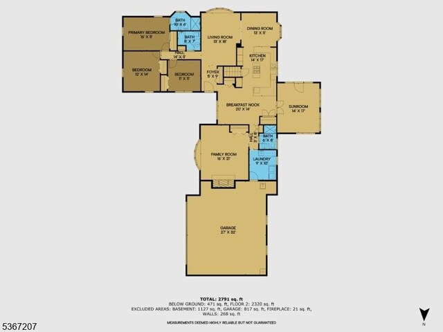 1117 Califon Cokesbury Rd, Lebanon Twp, NJ 08833 - view of home floor plan