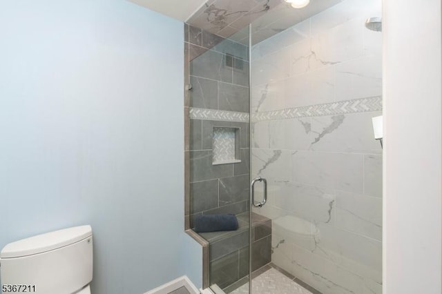 5 Mcvickers Ln, Mendham Twp, NJ 07945 - full bath featuring toilet and a stall shower