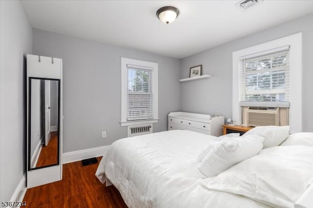 188 Wheaton Pl, Rutherford Boro, NJ 07070 - bedroom featuring wood finished floors and cooling unit