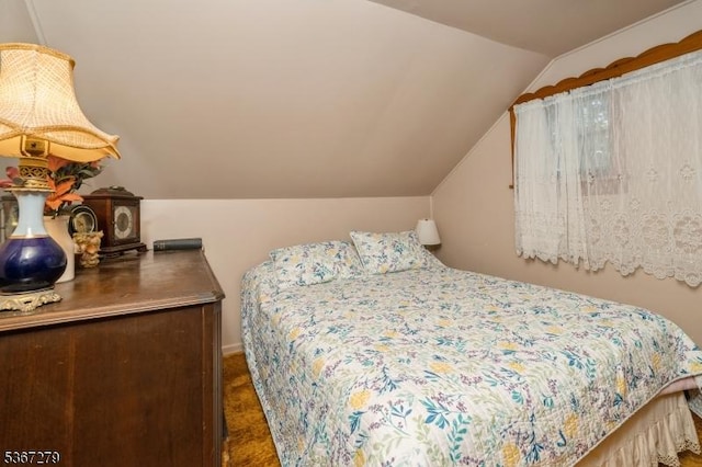 2 Hazelnut Dr, Hampton Twp, NJ 07860 - bedroom featuring lofted ceiling and dark colored carpet