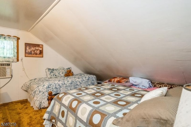 2 Hazelnut Dr, Hampton Twp, NJ 07860 - carpeted bedroom with lofted ceiling