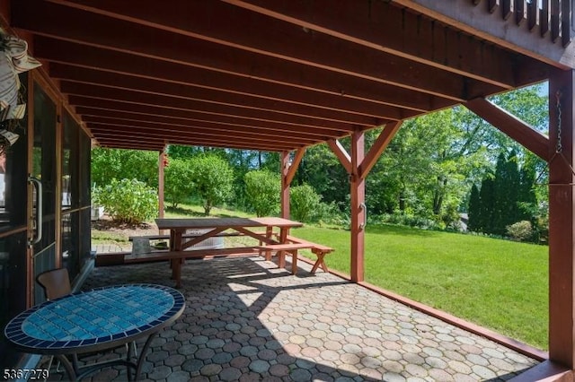 2 Hazelnut Dr, Hampton Twp, NJ 07860 - view of patio