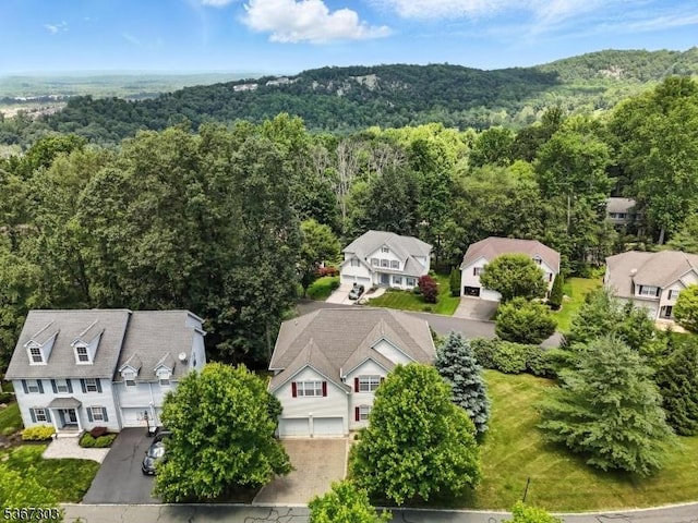 6 Bowers Dr, Allamuchy Twp, NJ 07840 - aerial view of a heavily wooded area