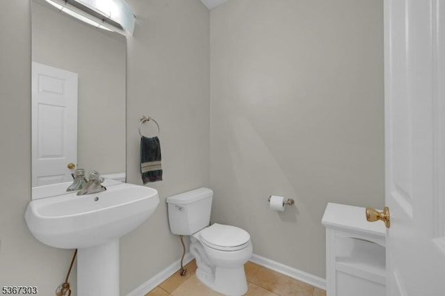 6 Bowers Dr, Allamuchy Twp, NJ 07840 - bathroom featuring baseboards and tile patterned floors