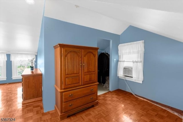 7 Park Ave, Summit City, NJ 07901 - bedroom featuring lofted ceiling and cooling unit