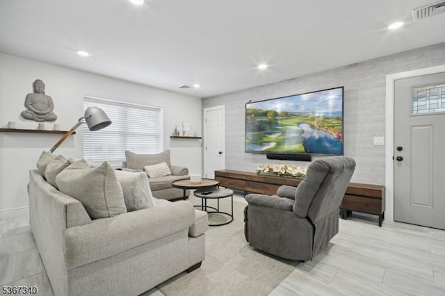 28 Sanford Ave, Belleville Twp, NJ 07109 - living room featuring recessed lighting