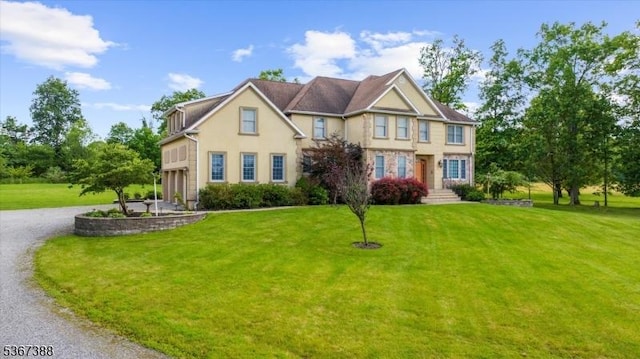 3 Stanbury Ln, Kingwood Twp, NJ 08825 - view of front of property featuring a front yard and driveway