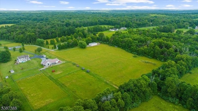 3 Stanbury Ln, Kingwood Twp, NJ 08825 - view of rural area featuring a heavily wooded area