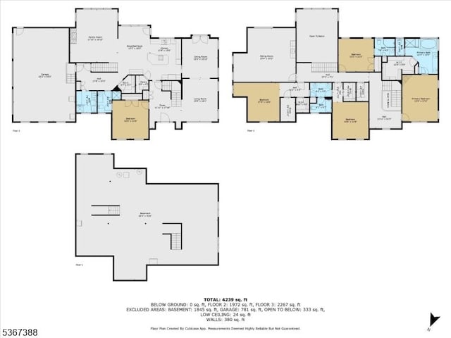 3 Stanbury Ln, Kingwood Twp, NJ 08825 - view of floor plan / room layout