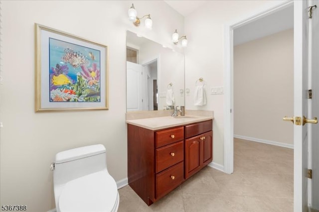 3 Stanbury Ln, Kingwood Twp, NJ 08825 - bathroom with vanity and tile patterned flooring