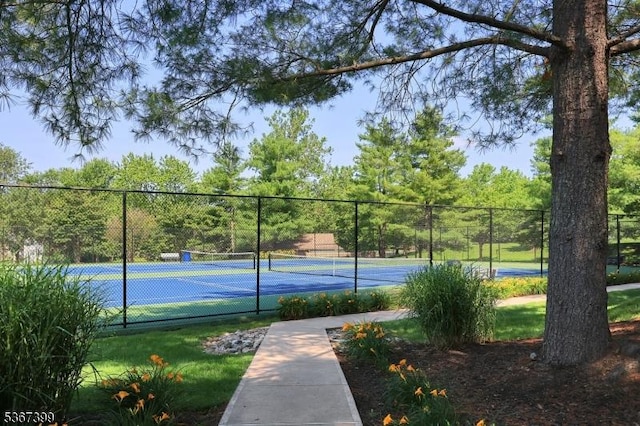 136 Woodward Ln, Bernards Twp, NJ 07920 - view of tennis court