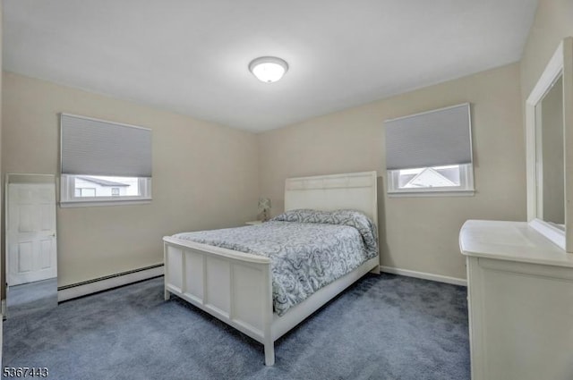 830 Pennsylvania Ave, Lyndhurst Twp, NJ 07071 - carpeted bedroom featuring baseboard heating
